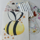 Bee & Flowers Print