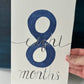 Baby Monthly Milestones BUNDLE
