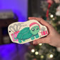 Turtle Holiday Gift Tag