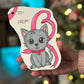 Kitten Holiday Gift Tag