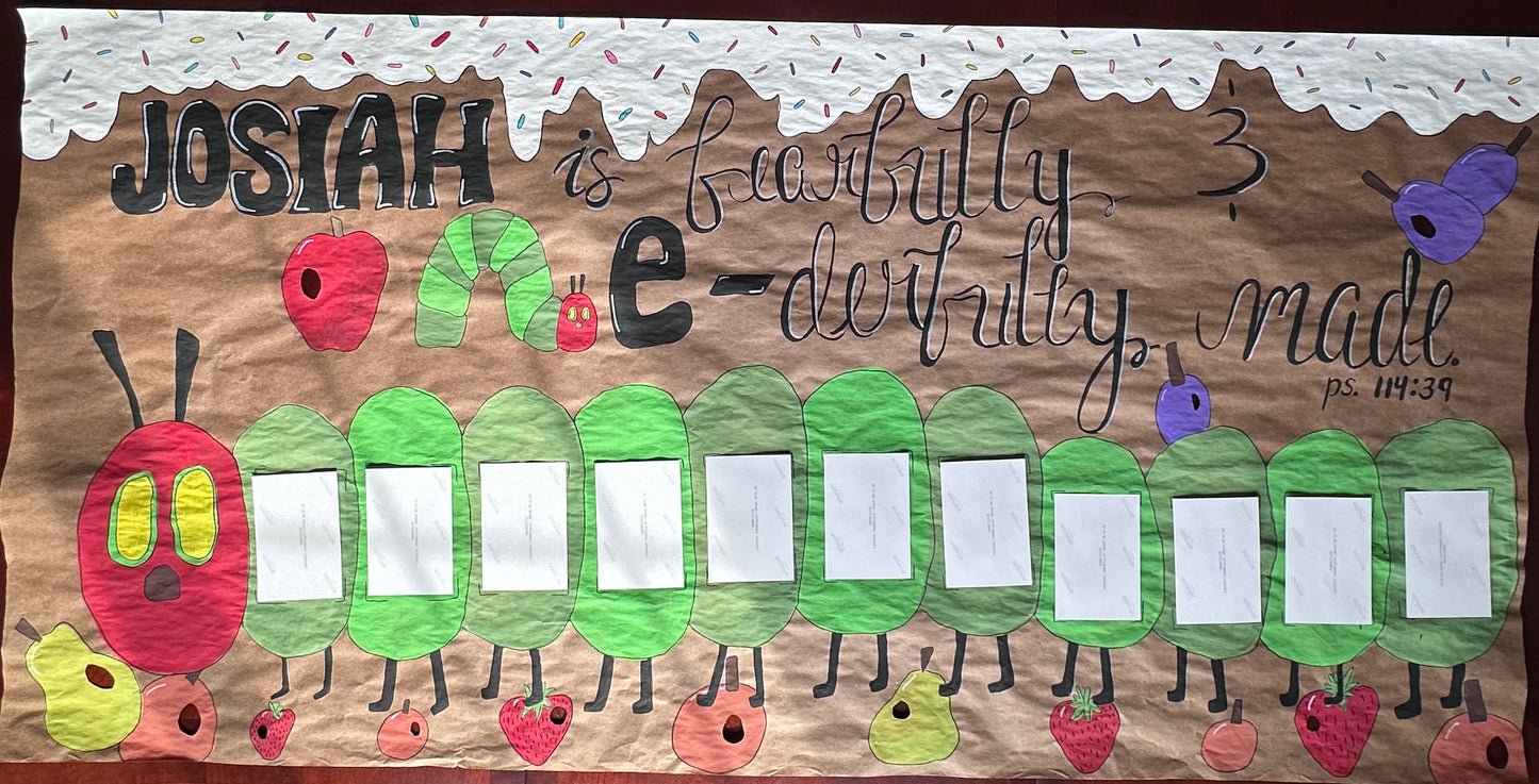 Hungry Caterpillar Banner