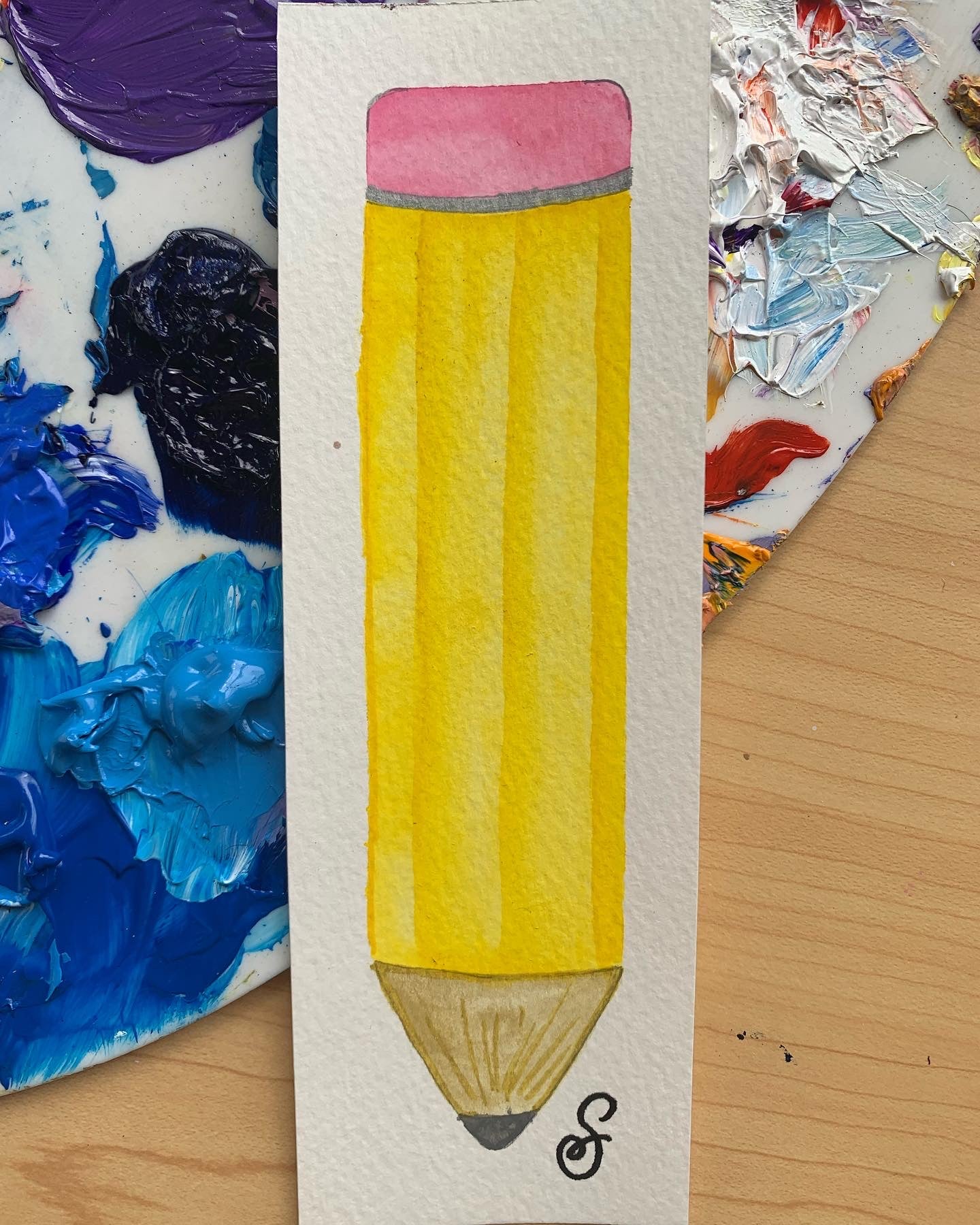 Pencil Bookmark