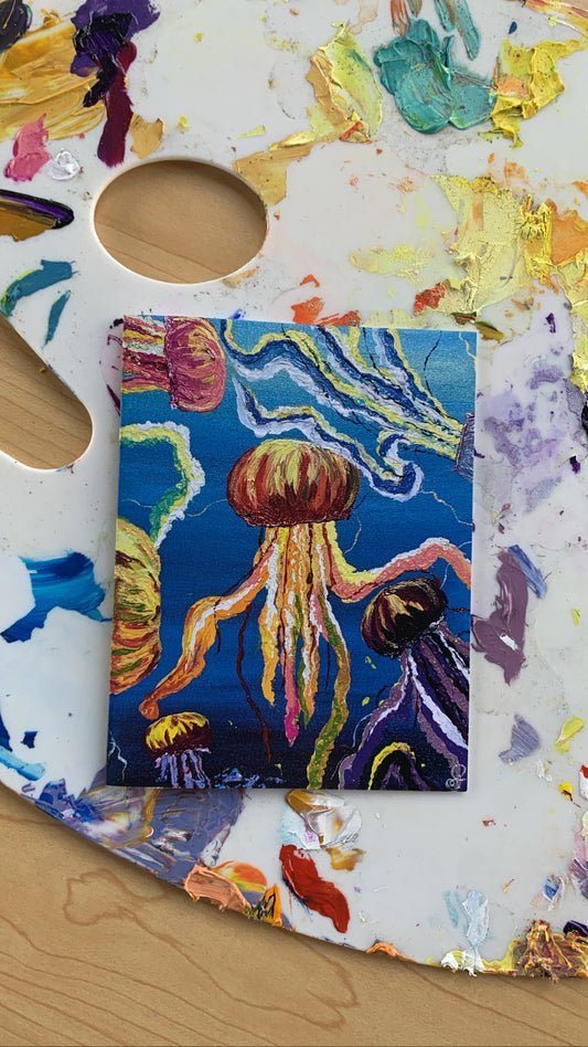 Jellyfish Greeting Cards