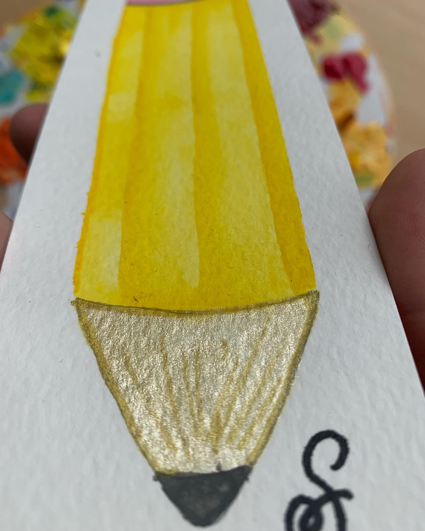 Pencil Bookmark
